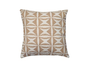 Coussin décoratif en jacquard à motif géométrique 45x45 cm