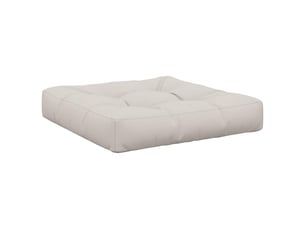 Coussin de siège, coussin d'assise 1 pièce vianen 100 % polyester blanc cf55762
