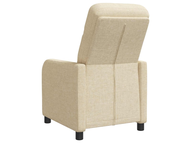  Vidaxl fauteuil inclinable crème tissu  - Conforama E