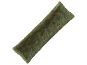 Lot de 2 coussins avec oreiller, coussins décoratifs heerlen vert fleece pv cf50624