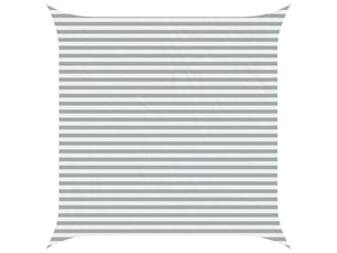 Voile d'ombre - voile d'ombrage - voile parasol 4 x 4 m 100 % polyester oxford carré