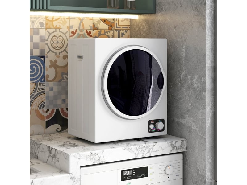  Sèche-linge 49x40,5x60 cm 4 kg 4 programmes blanc  - Conforama B