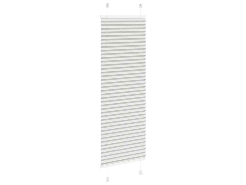 Store plissé, store de fenêtre gris clair 40x100 cm largeur du tissu 39,4 cm cf46882 - Conforama D