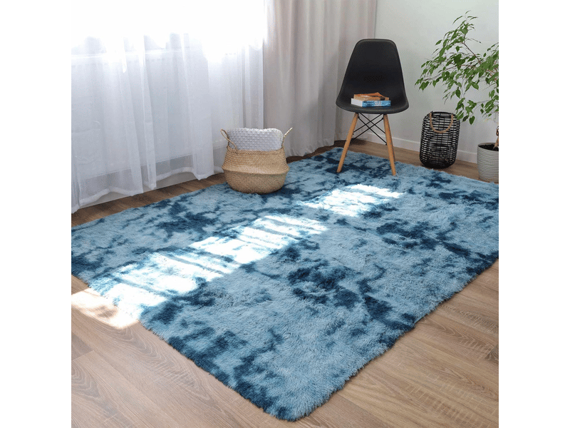  Tapis de salon à poils longs 100 x 160 cm - salon, chambre  - Conforama D