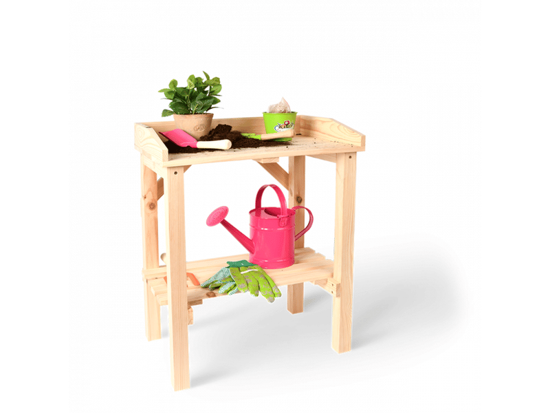  Table à rempoter pour enfant - l 48 x p 32,2 x h 60,8 cm - bois de pin  - Conforama D