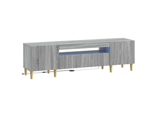 Meuble tv coloris gris 1 cm <strong></strong>  <strong></strong>