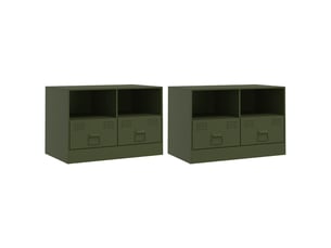 Meuble tv coloris vert 67 cm <strong></strong>  <strong></strong>