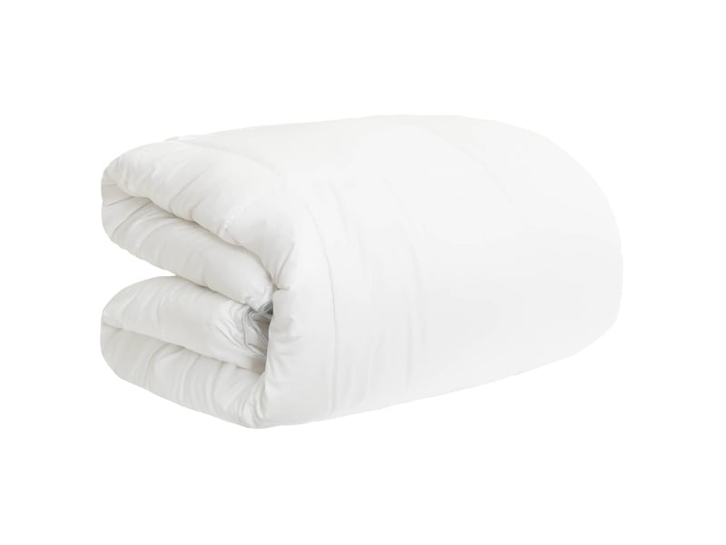  Duvet - couette complet toute l'année blanc 240 x 220 cm fibre de bambou  - Conforama D