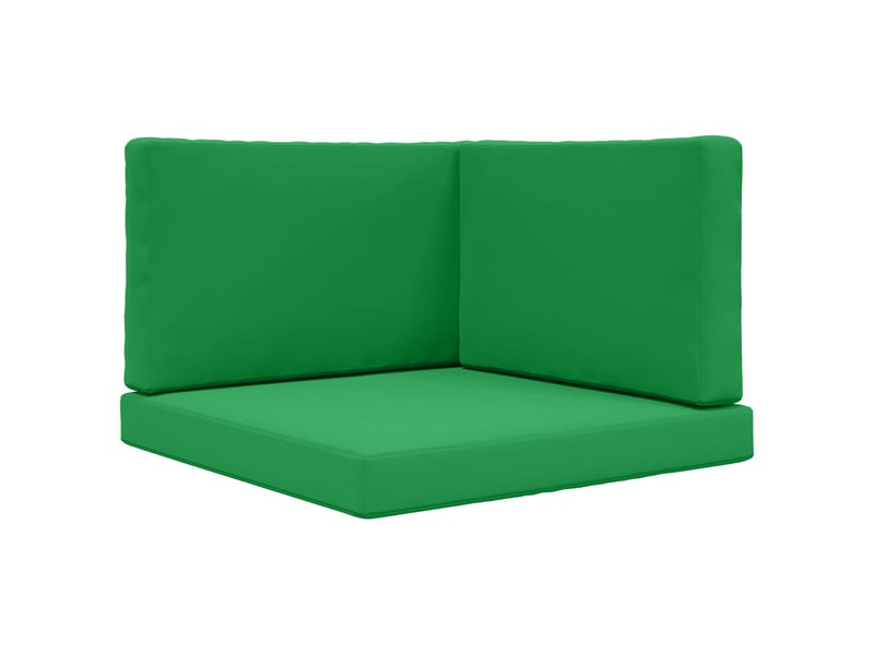  Coussin de canapé d'extérieur, coussin de chaise polyester vert 80 x 80 cm cf54192  - Conforama A
