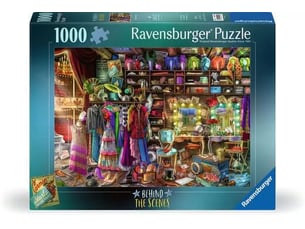 Puzzle 1000 p - en coulisses