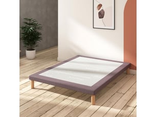 Sommier tapissier 90x190 cm BULTEX   vendu avec pieds