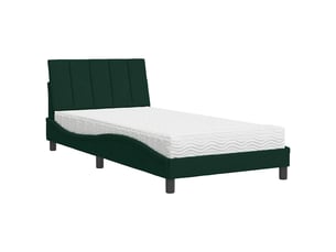Lit simple 100x200 cm    coloris vert