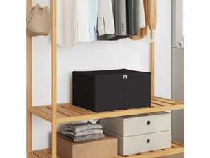 Boîte de rangement 6 pcs tissu intissé 43x34x23 cm 33,6 l shl10470