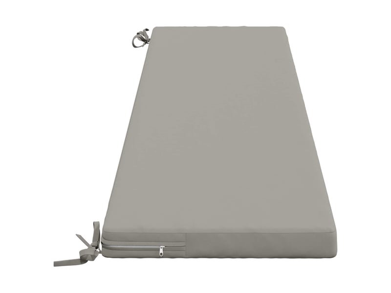  Coussin de banc, coussin d'assise, coussin de canapé soest 100 % polyester gris 200 x 40 x 5 cm cf53297  - Conforama D