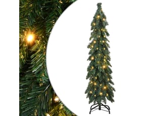 Sapin de noël - arbre de noël artificiel pré-éclairé avec 60 led 120 cm