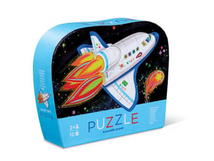 Puzzle 12 pieces fusee spaciale