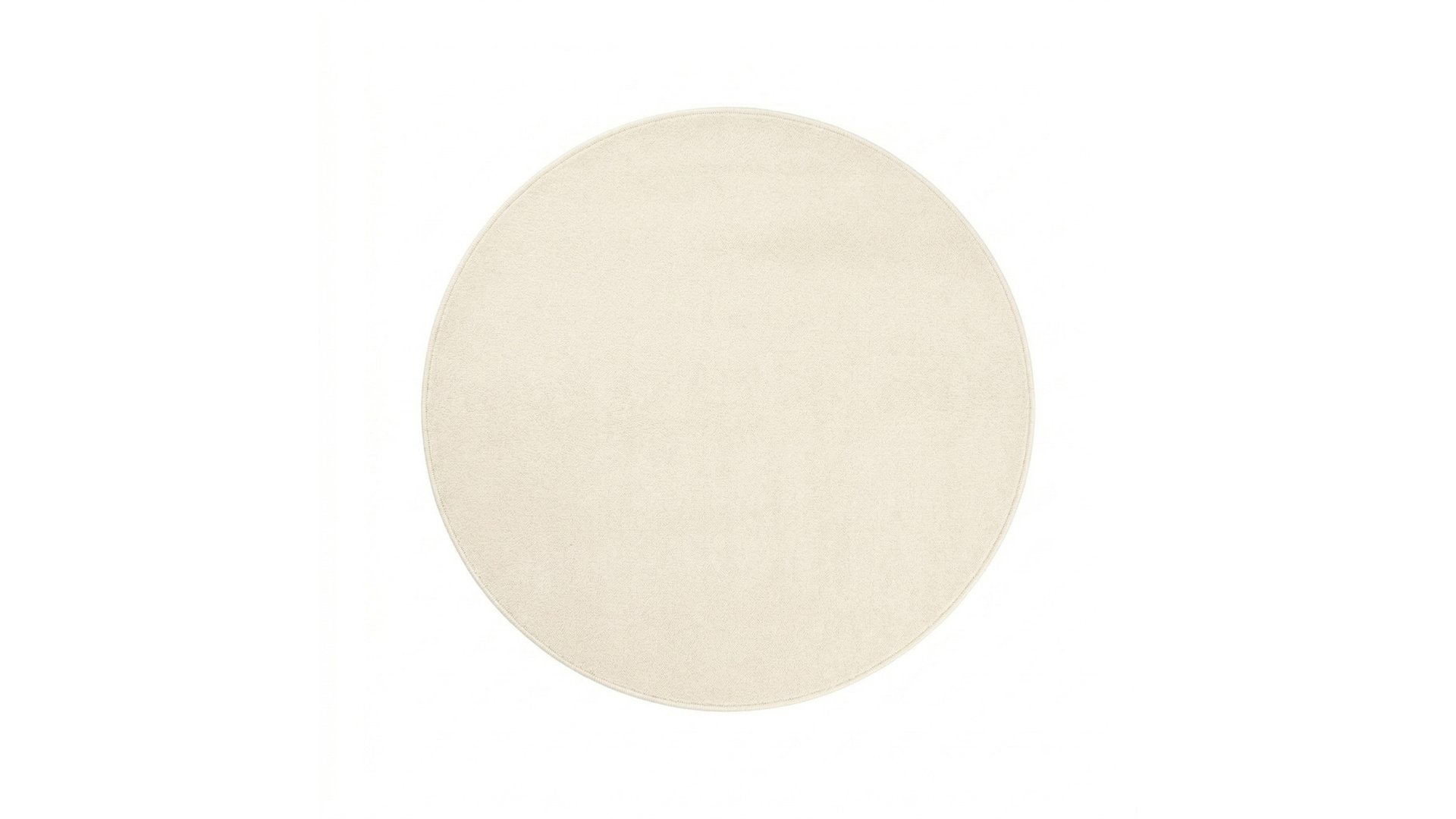 TAPIS ROND D.200 CM LUZ COLORIS ÉCRU ECRU Conforama