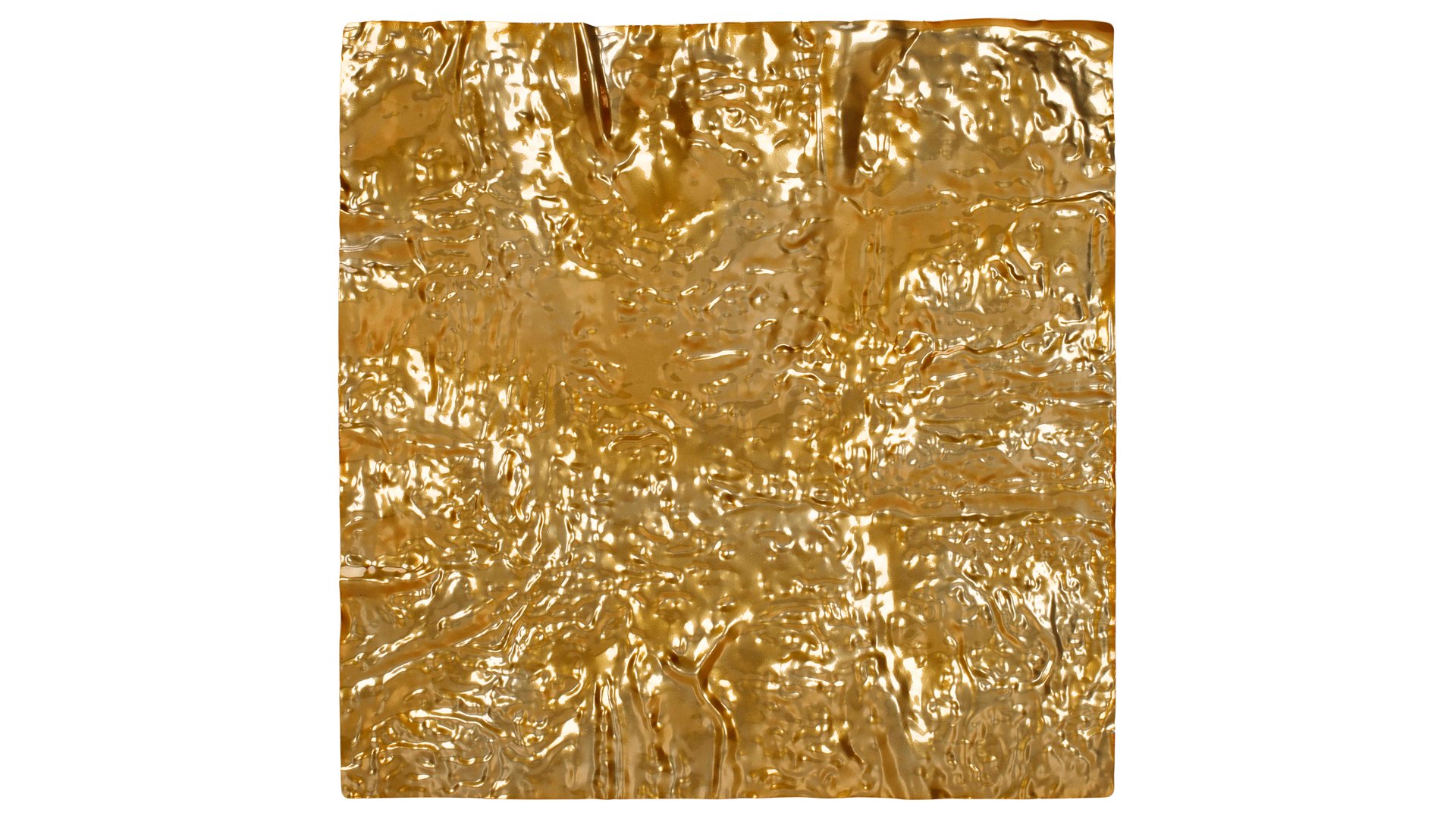 CONFORAMA Toile métal or H.46,5 cm GOLDY