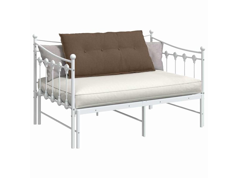 Coussin de dos, coussin de dossier marron 100 x 19 x 50 cm tissu cf54793 - Conforama C