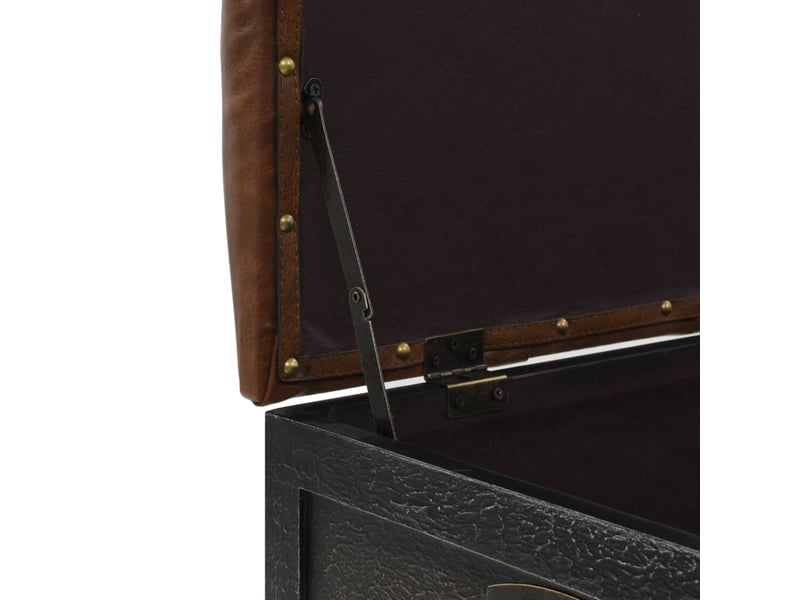  Banc chambre, banc de rangement avec roulettes 80,5 cm bois de sapin massif  - Conforama E