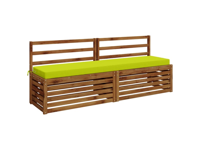 Coussin de banc, coussin d'assise, coussin de canapé soest 100 % polyester vert vif. 200 x 40 x 8 cm cf53764 - Conforama C