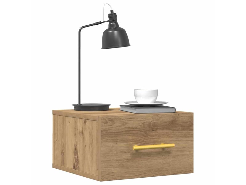 Lot de 2 table de chevet chambre 35 x 35 x 20 cm bois d'ingénierie shl7630 - Conforama C