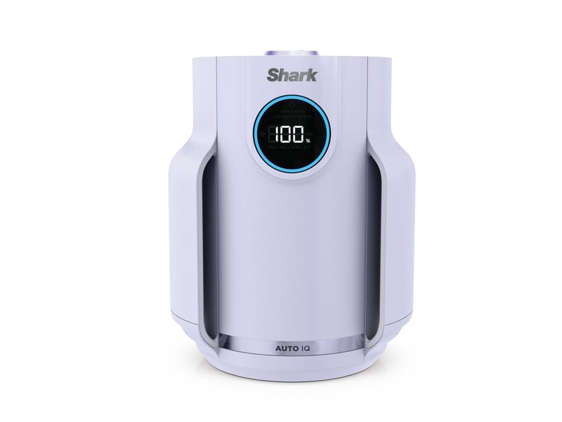Purificateur dair compact 4 filtres hepa 23 m2 violet 1-23447414 - Conforama A