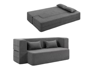 Deplimousse convertible 2 places <strong>PANGIVO</strong> <strong></strong> Gris