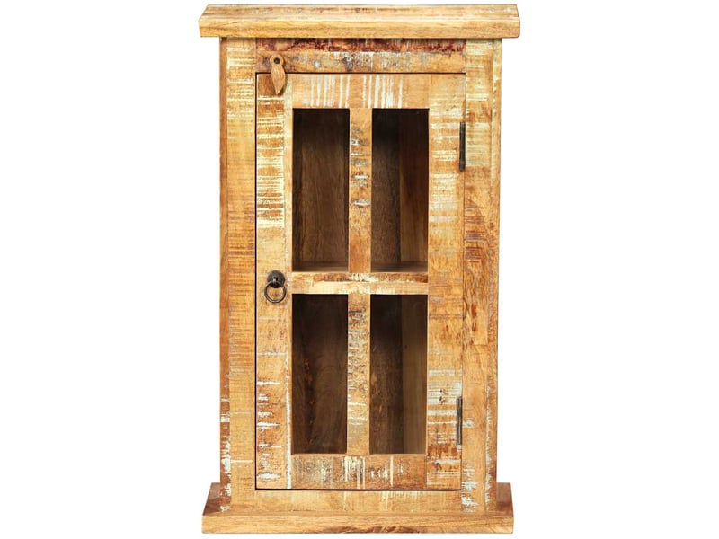  Armoire murale bois massif de récupération 44 x 21 x 72 cm cf65479  - Conforama A