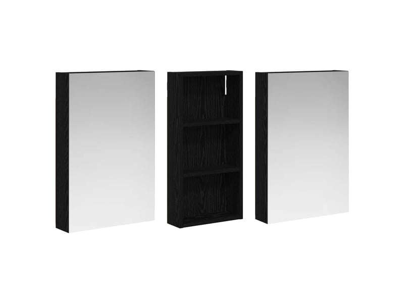 Ensemble de meubles de salle de bain 3 pcs 110x10.5x60.5 cm shl2514 - Conforama E