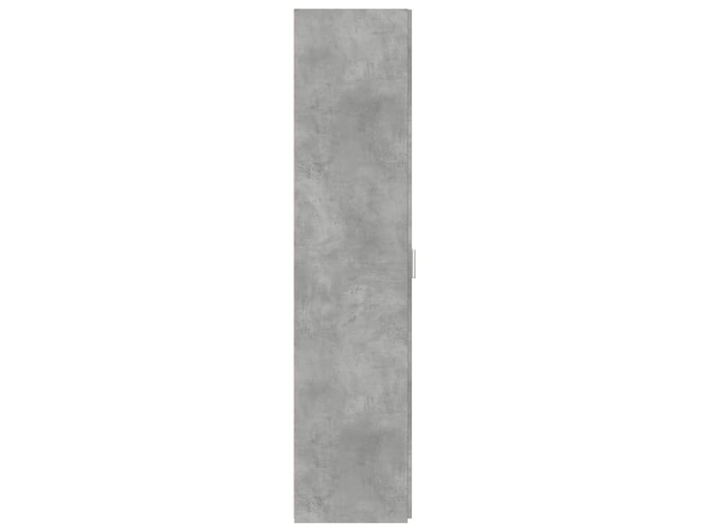  Buffet haut - bahut - meuble de rangement gris béton 30x42,5x185 cm bois d'ingénierie  - Conforama E