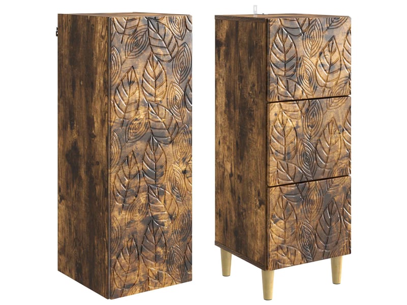  Ensemble de meubles 2 pcs, rangement de salon 33 x 34,5 x 90 cm bois d'ingénierie shl4852  - Conforama D