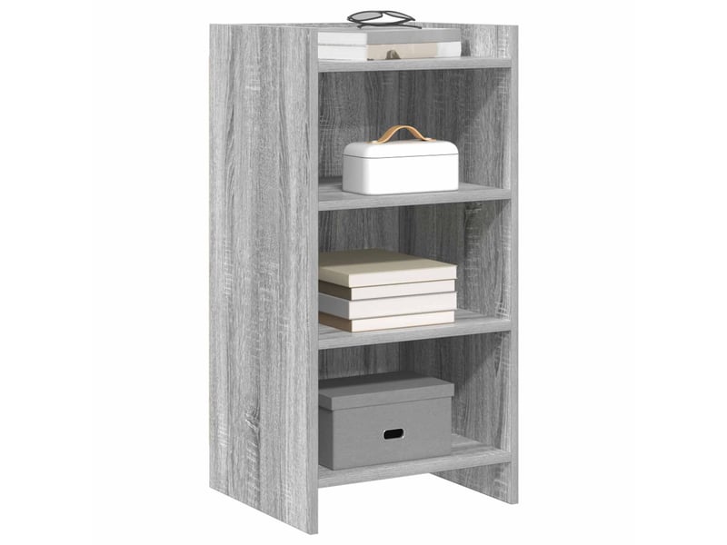  Buffet - bahut - meuble de rangement sonoma gris 40 x 36 x 80 cm bois d'ingénierie  - Conforama C