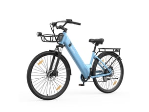Vélo électrique velopro c1pro, 250 w, 36 v, bleu ciel