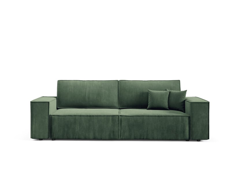  Canapé convertible mille mini vert  - Conforama A