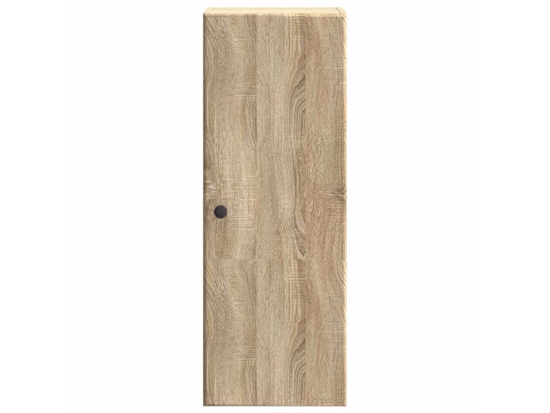  Armoire murale salon 33x34,5x90cm bois d'ingénierie chêne sonoma shl9839  - Conforama D