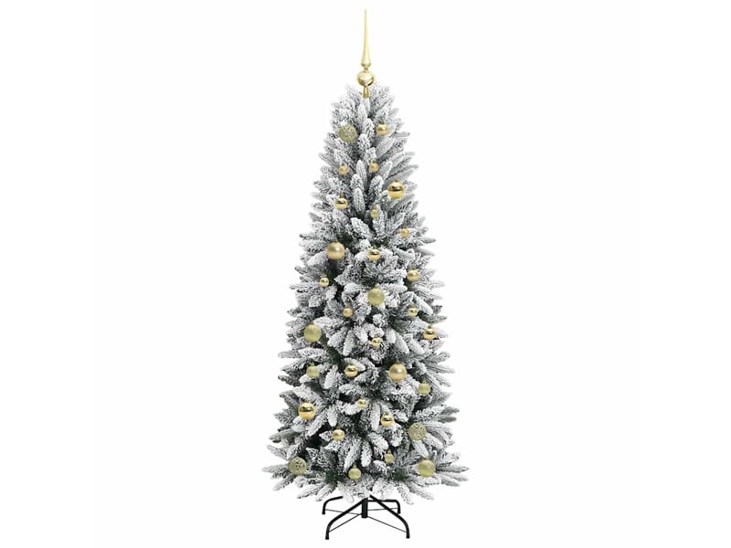 Sapin de noël - arbre de noël artificiel blanc 150 cm - Conforama D