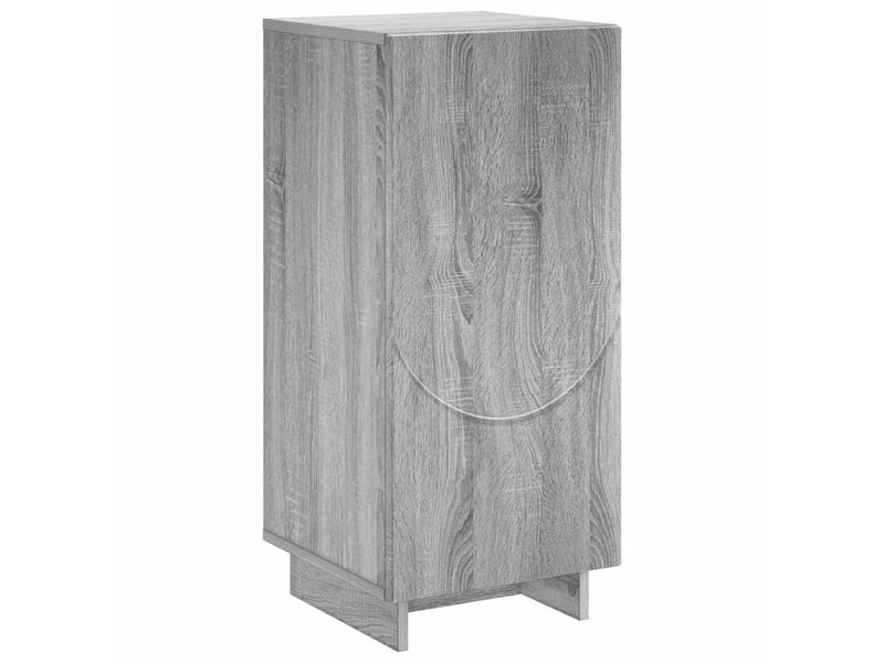  Buffet salon, buffet de rangement sonoma gris 33,5x34,5x75 cm bois d'ingénierie shl34798  - Conforama A