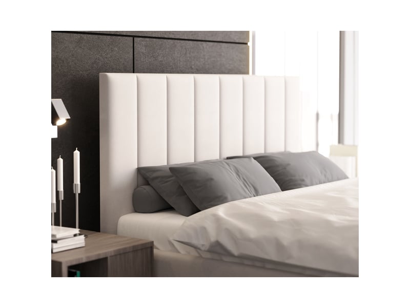  Lit coffre colorado 120x200 - sommier inclus crème COLORADO - Conforama E