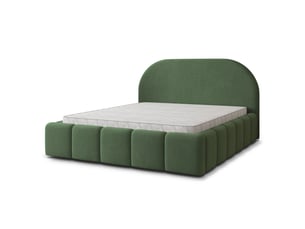 Lit coffre 120x200cm MASSENO   coloris vert