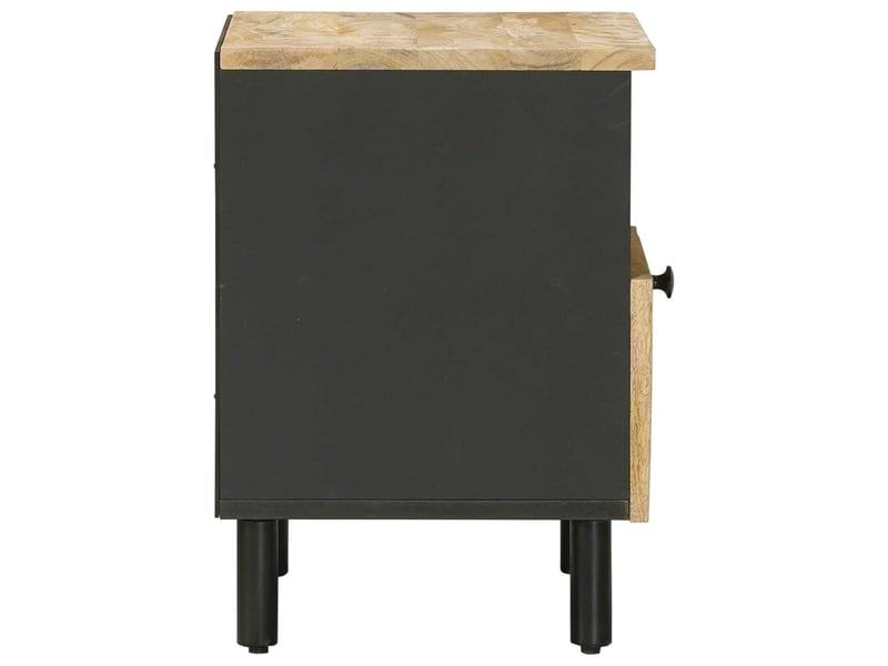  Table de chevet - cabinet de chevet - table de nuit 2 pièces naturel 40 x 33 x 46 cm  - Conforama D