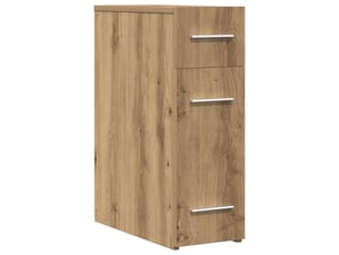 Meuble de rangement, armoire de pharmacie 20 x 45,5 x 60 cm bois d'ingénierie shl5854
