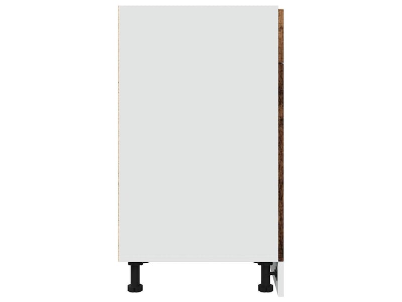  Armoire de cuisine, armoire à tiroirs lyon bois ancien 40x46x81,5cm bois d'ingénierie  - Conforama E