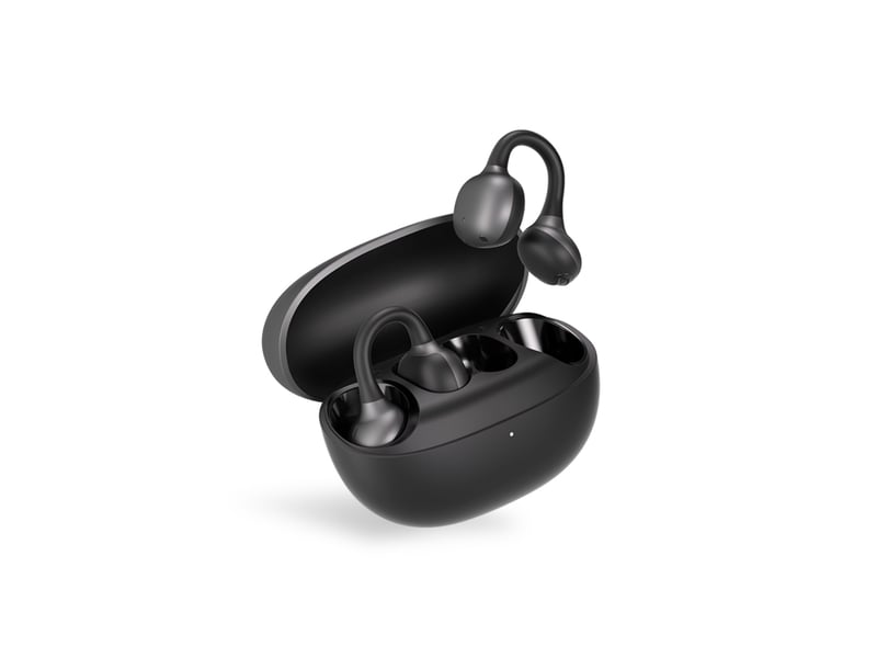  Écouteurs tws airclip ii à conduction aérienne avec boitier de charge force play gris FPYOWSAIRCLIP2RG - Conforama A