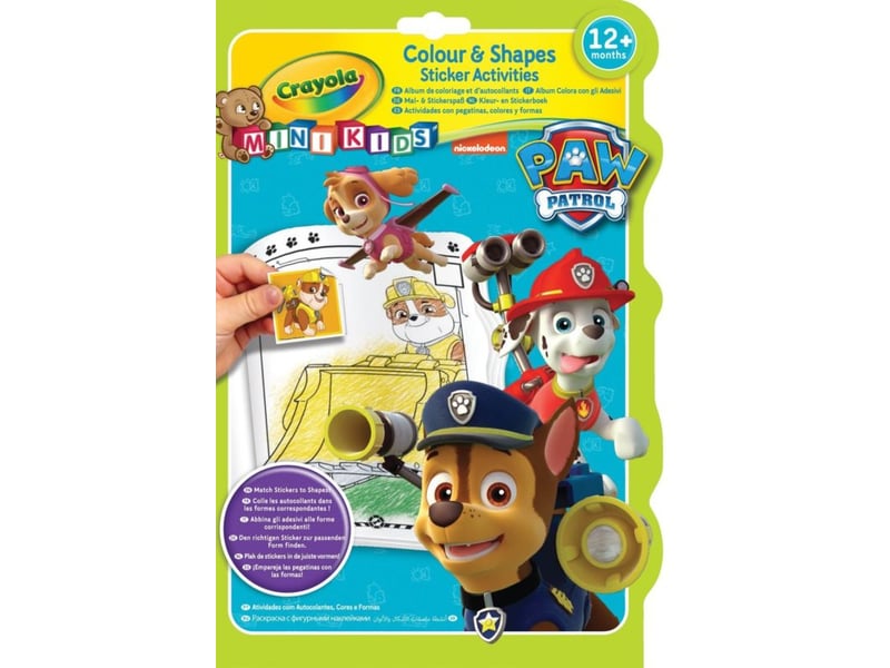  Album de coloriage et autocollants pat patrouille 256400.012 - Conforama A