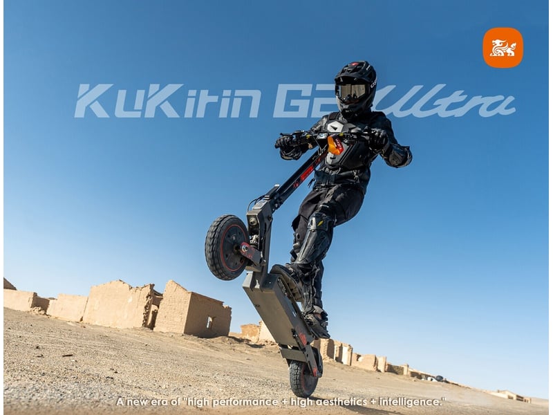  Kukirin g2 ultra trottinette electrique adulte 800 w, autonomie 55 km, pneus robustes, freinage fiable et confort pliable KuKirin - Conforama C