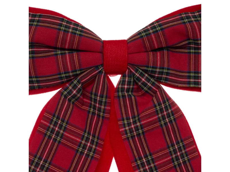  Dk velour tartan rg 40x45cm TARTAN - Conforama B