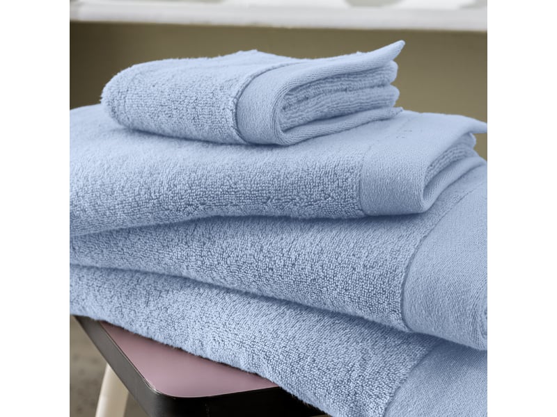  Pack complet 10 pièces softy salle de bain 100 % coton zero twist – 600 gm²  - Conforama B