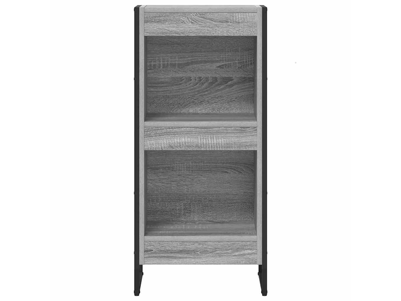 Bibliothèque, armoire à livres 40 x 30 x 86,5 cm bois d'ingénierie gris sonoma - Conforama E