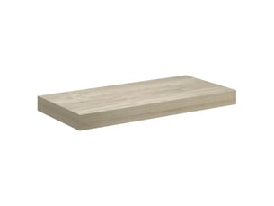 Étagère flottante, étagère murale chêne 50x23,5x3,8 cm mdf cf42290